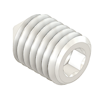 MODULAR SOLUTIONS ZINC FASTNERS&lt;br&gt;M6 X 16 CONE POINT SET SCREWS